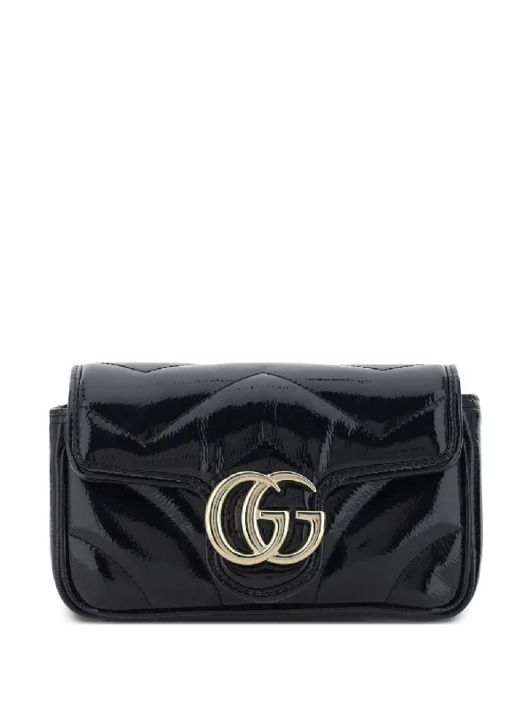 Women Gucci Sylvie bags with a detachable ribbon detailGucci Women Gg Marmont Leather Mini Bag