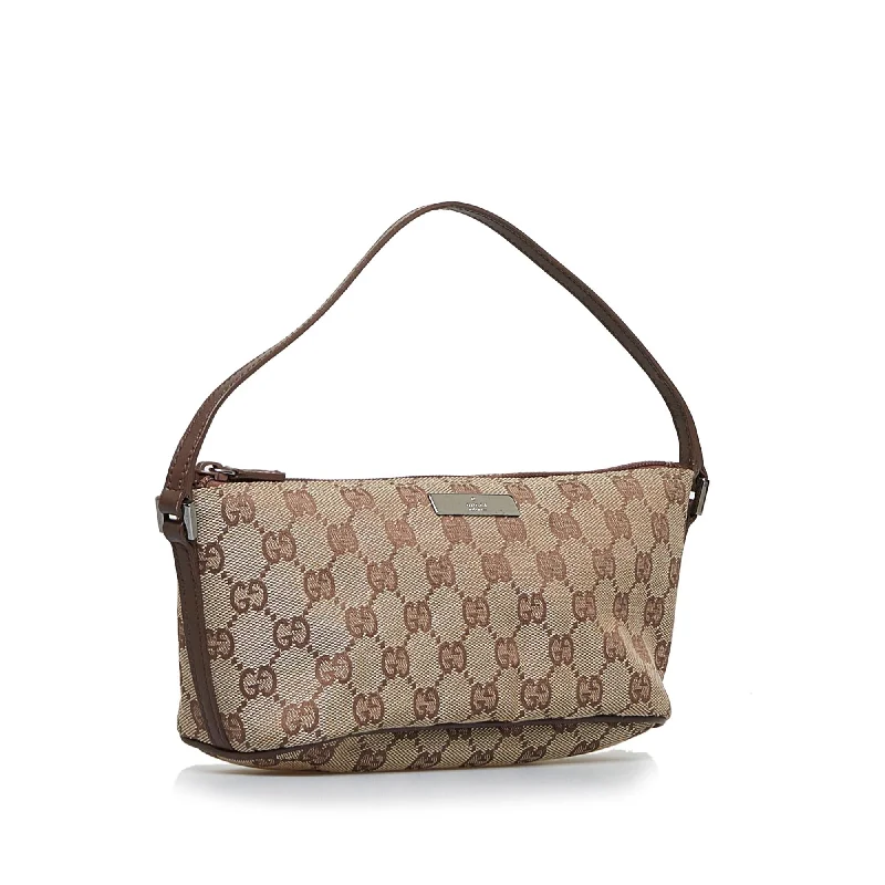 Women Gucci Sylvie bags with a detachable ribbon detailGucci GG Canvas Boat (SHG-VYfCJz)