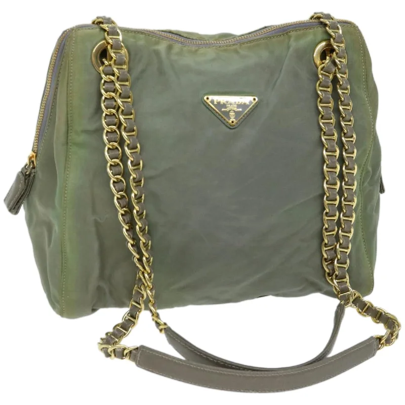 Prada handbags with a beaded trim for a touch of glamour and elegancePRADA Shoulder Bag