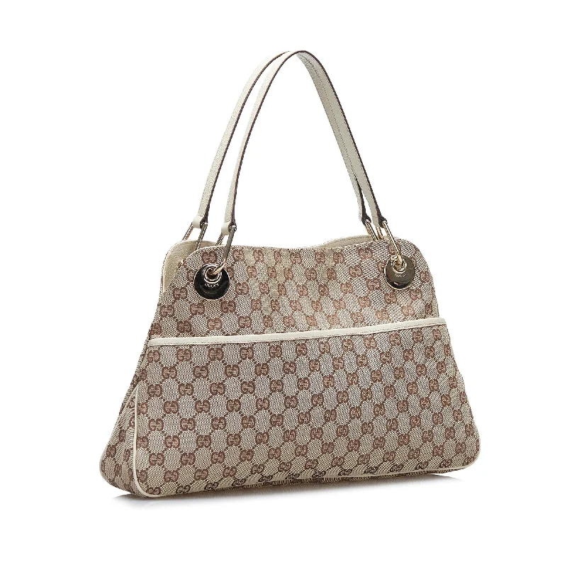 Gucci tote bags for women with a water - resistant coatingGucci GG Canvas Eclipse (SHG-gD1Zow)