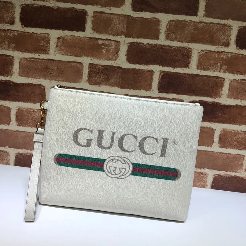 Women Gucci bags with a zip - around closure for securityWF - Gucci Bags - 1418