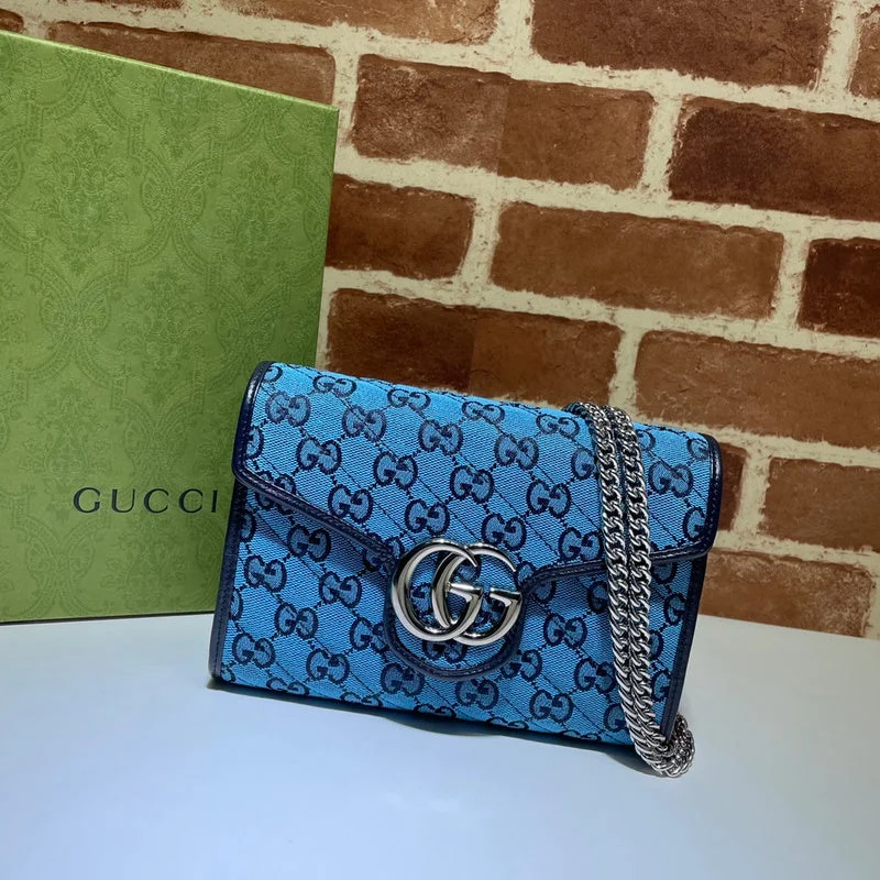 Women Gucci bags with a snap - button closure and a decorative charmBC - GUCCI BAG - 2869