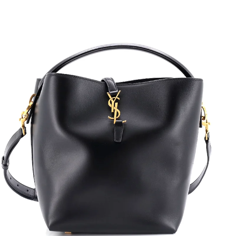 Prada Cahier bags with a monogram - embossed leather surfaceLe 37 Bucket Bag Leather