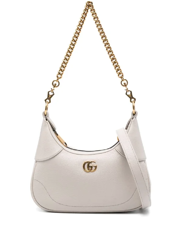 Gucci Marmont bags for women with a contrast - colored interiorGucci Women Aphrodite Small Leather Shoulder Bag