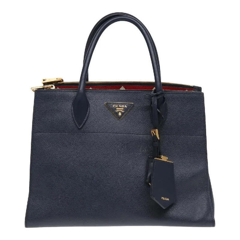 Prada Cleo bags with a crystal - embellished logo for added luxuryPRADA Saffiano Handbag