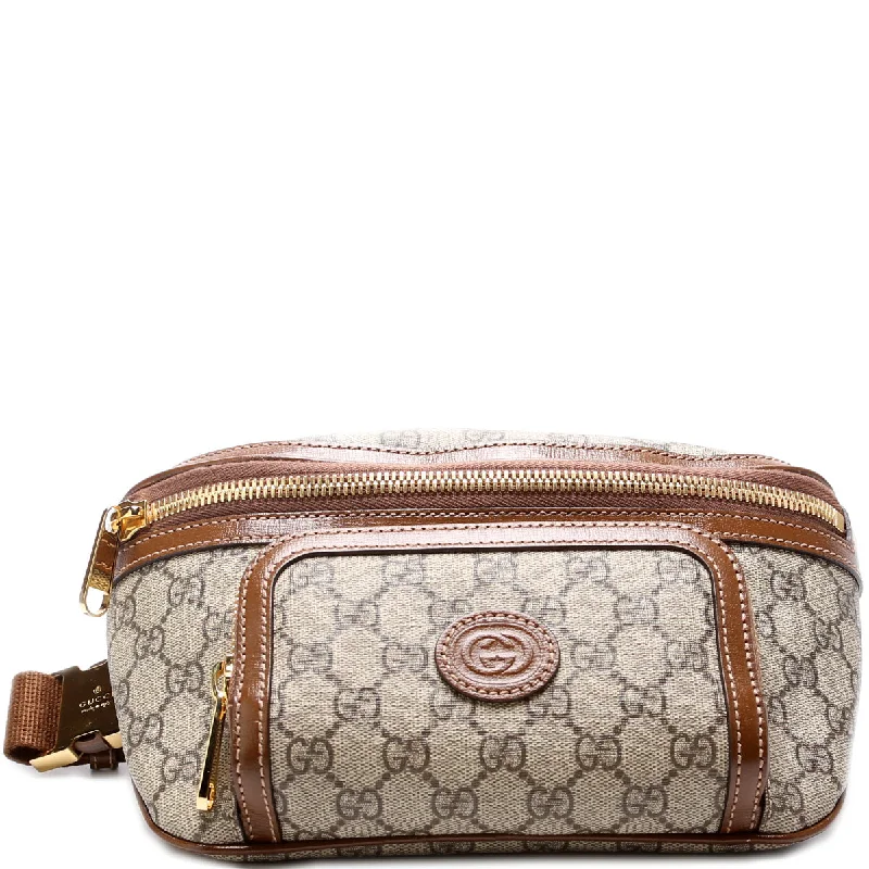 Ladies Gucci Dionysus bags with a detachable shoulder strapInterlocking Gucci Large Belt Bag Gucci Supreme 733240