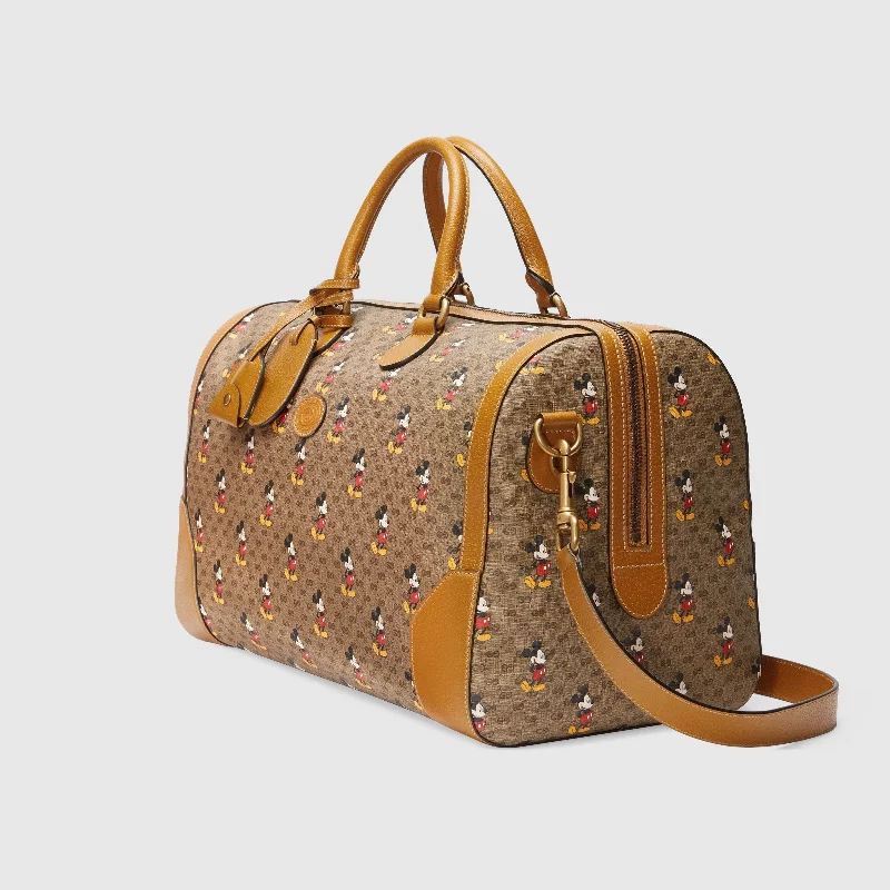 Gucci tote bags for women with a water - resistant coatingGucci Disney x Gucci Medium Carry-on Duffle