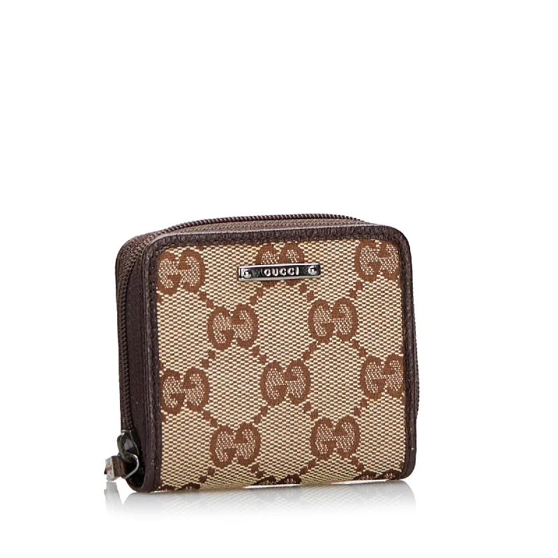 Gucci handbags for women with a beaded trimGucci GG Canvas Coin Pouch (3y5pqz)