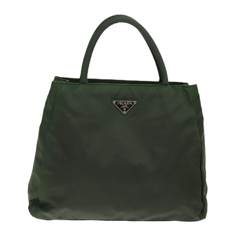 Prada bags with a front - flap pocket for quick access to essentialsPRADA Handbag