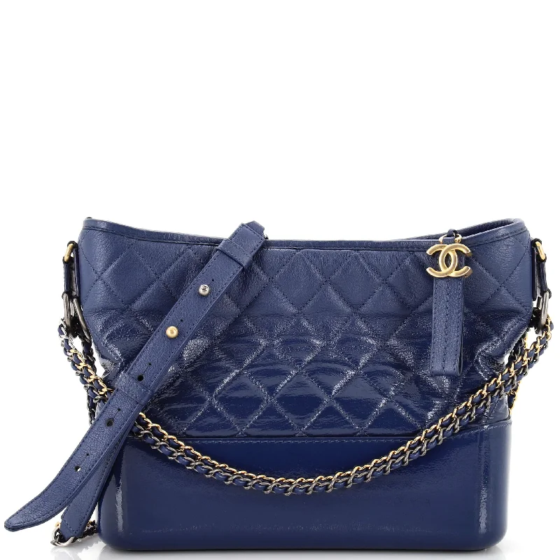 Prada Cleo bags with a detachable coin purse for added functionalityGabrielle Hobo Quilted Goatskin and Patent Medium