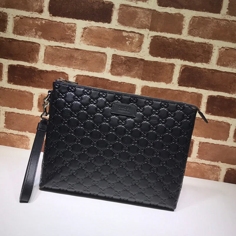 Women Gucci Sylvie bags with a monogram - embossed leatherWF - Gucci Bags - 12880