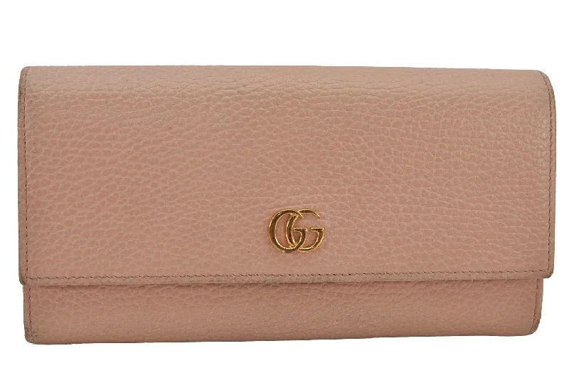 Gucci Dionysus bags for women with tiger - head claspsAuthentic GUCCI Petite Mormont Long Wallet Purse Leather 456116 Pink Junk 8968J