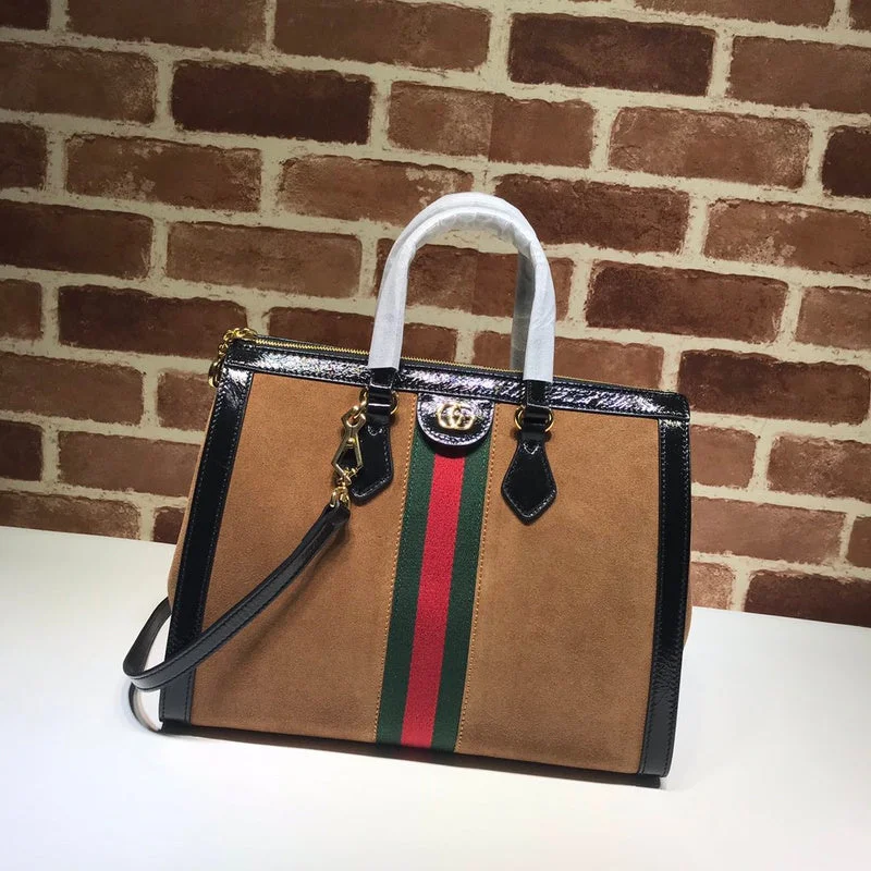 Women Gucci Sylvie bags with a monogram - embossed leatherBC - GUCCI BAG - 2875