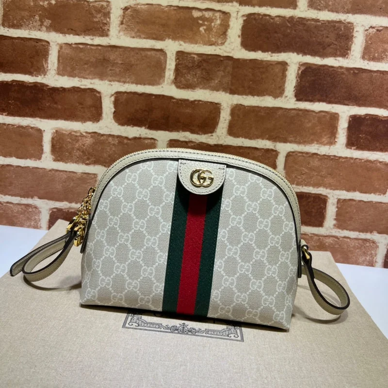 Women Gucci Sylvie bags with a monogram - embossed leatherWF - Gucci Bags - 12798