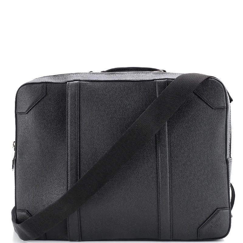 Prada Cahier bags with a detachable shoulder strap for versatile carryingBriefcase Backpack Taiga Leather