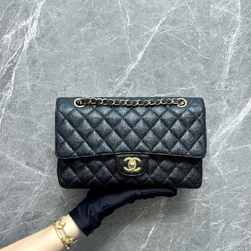 Chanel Vintage Inspired Handbag for Retro LoversCaviar Black GHW No 19