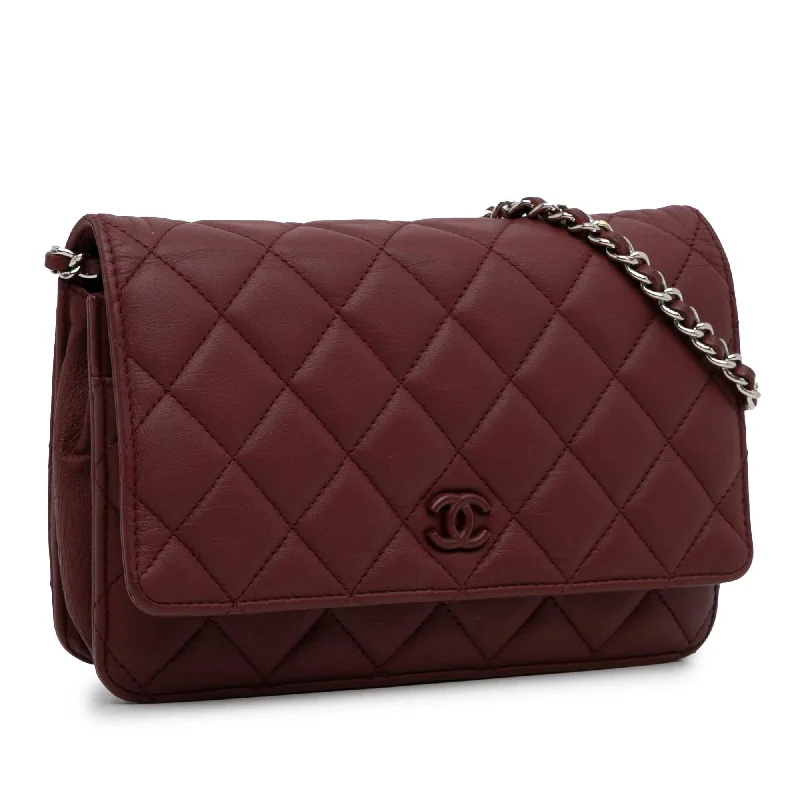 Chanel Designer Handbag with Unique DesignChanel Classic Lambskin Wallet on Chain (otiP9r)