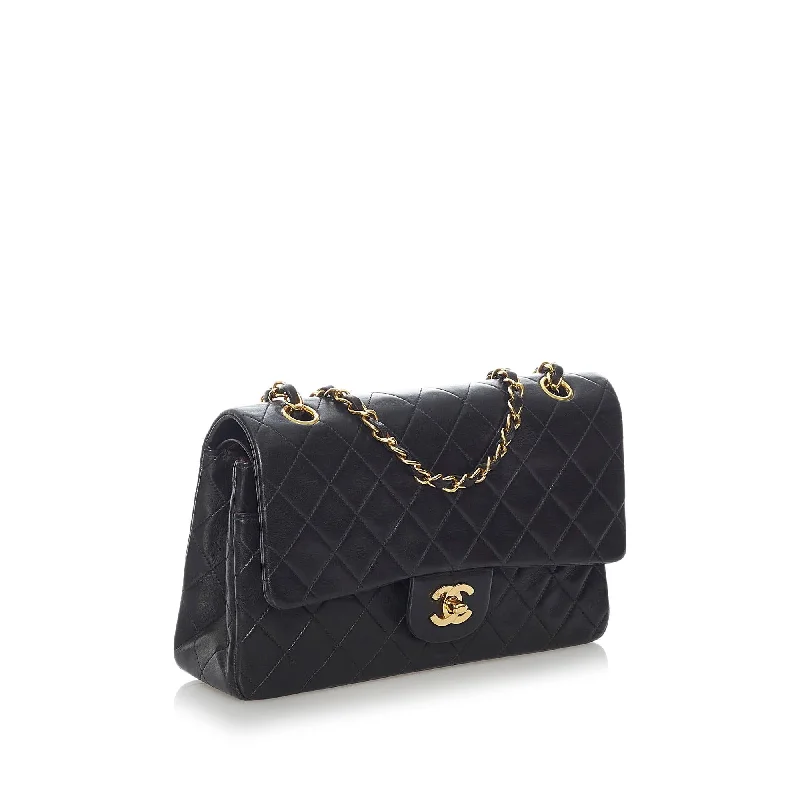 Chanel All - Match Handbag for Versatile StylingChanel Classic Medium Lambskin Double Flap Bag (30669)