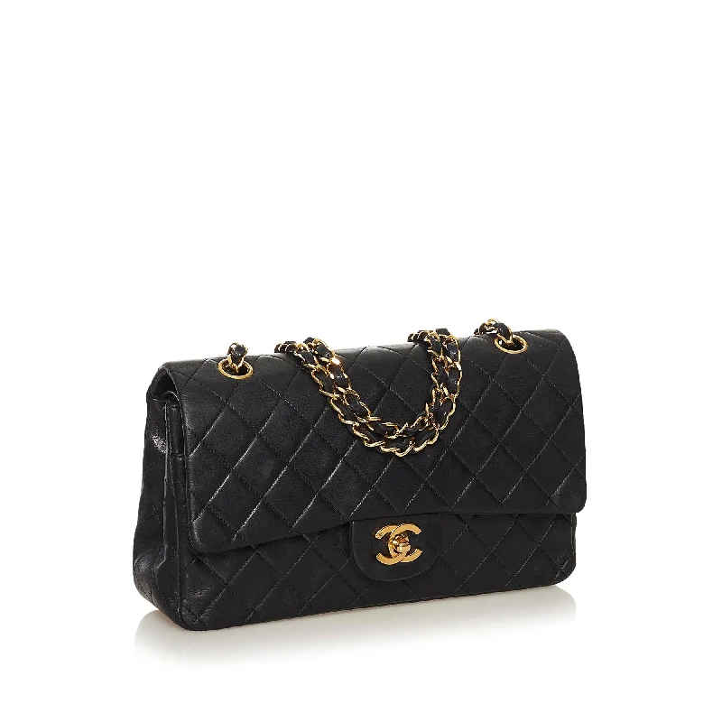 Chanel Designer Handbag with Unique DesignChanel Classic Medium Lambskin Double Flap Bag (34612)