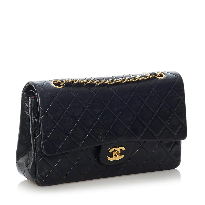 Chanel New Arrival Handbag with Gold HardwareChanel Classic Medium Lambskin Leather Double Flap Bag (35165)