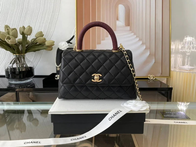 Chanel Black Handbag for Business MeetingsWF - Chanel Bags - 1746