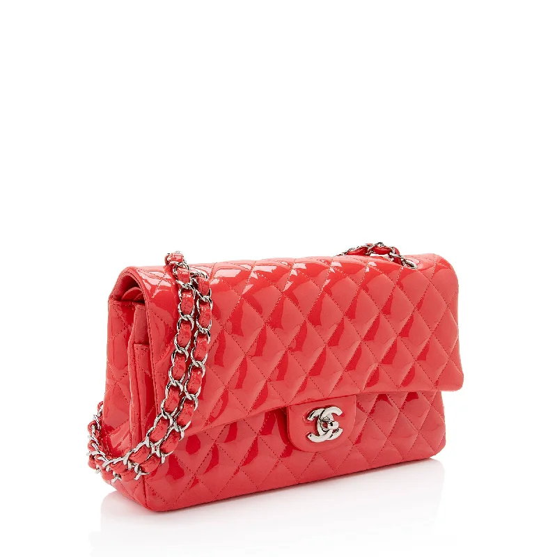 Chanel Small Crossbody Bag for TravelChanel Patent Leather Classic Medium Double Flap Bag (96viXO)