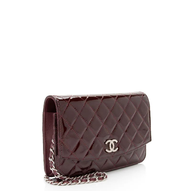 Chanel Classic Flap Bag for Evening PartyChanel Patent Leather Classic Wallet on Chain (toY5Wd)