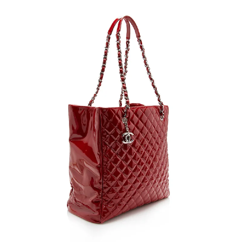 Chanel Limited Edition Handbag for CollectorsChanel Patent Leather North South Tote (15687)