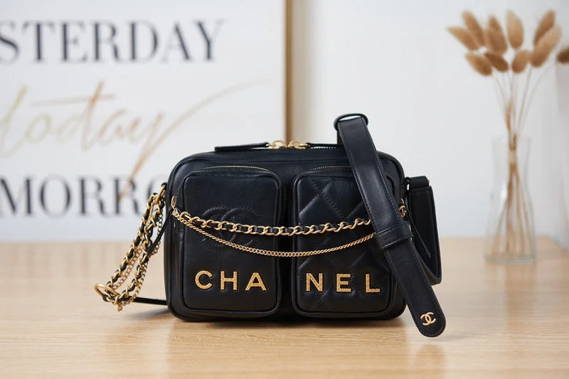 Chanel Black Handbag for Business MeetingsWF - Chanel Bags - 3044